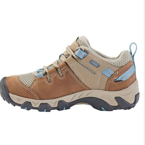 Keen Women's Size 6 Brindle Deep Sea Detroit Low Steel Toe Sneakers NEW Hiking - Picture 7 of 10